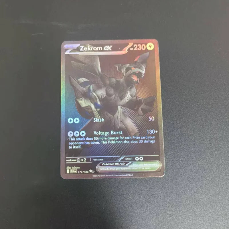 Japanese Pkm Collection Cards Ptcg Sv11W Sv11B Black Blot White Flare Booster Box Zekrom Ex Reshiram Ex 174/086 Game