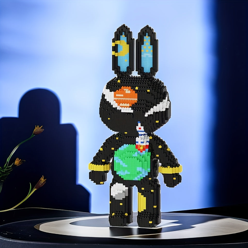 Oversized 22in/55.88cm Cute DIY Building Blocks, Decorative Ornaments, Home Decoration, Holiday Gift, Puzzle Building Block Toy Gift Christmas Halloween Gift