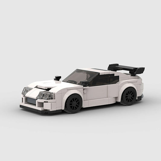268pcs Creative MK4 Sports Car Racing Building Blocks, Toy Model, Assembly DIY Decoration, Building Block Toy Gift