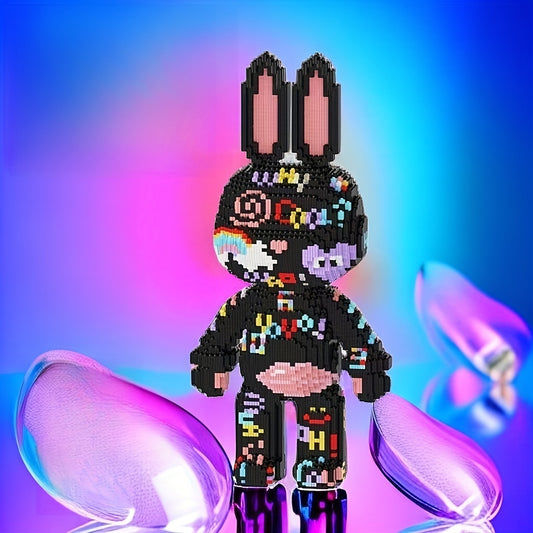 Oversized 22in/55.88cm Cute DIY Building Blocks, Decorative Ornaments, Home Decoration, Holiday Gift, Puzzle Building Block Toy Gift Christmas Halloween Gift