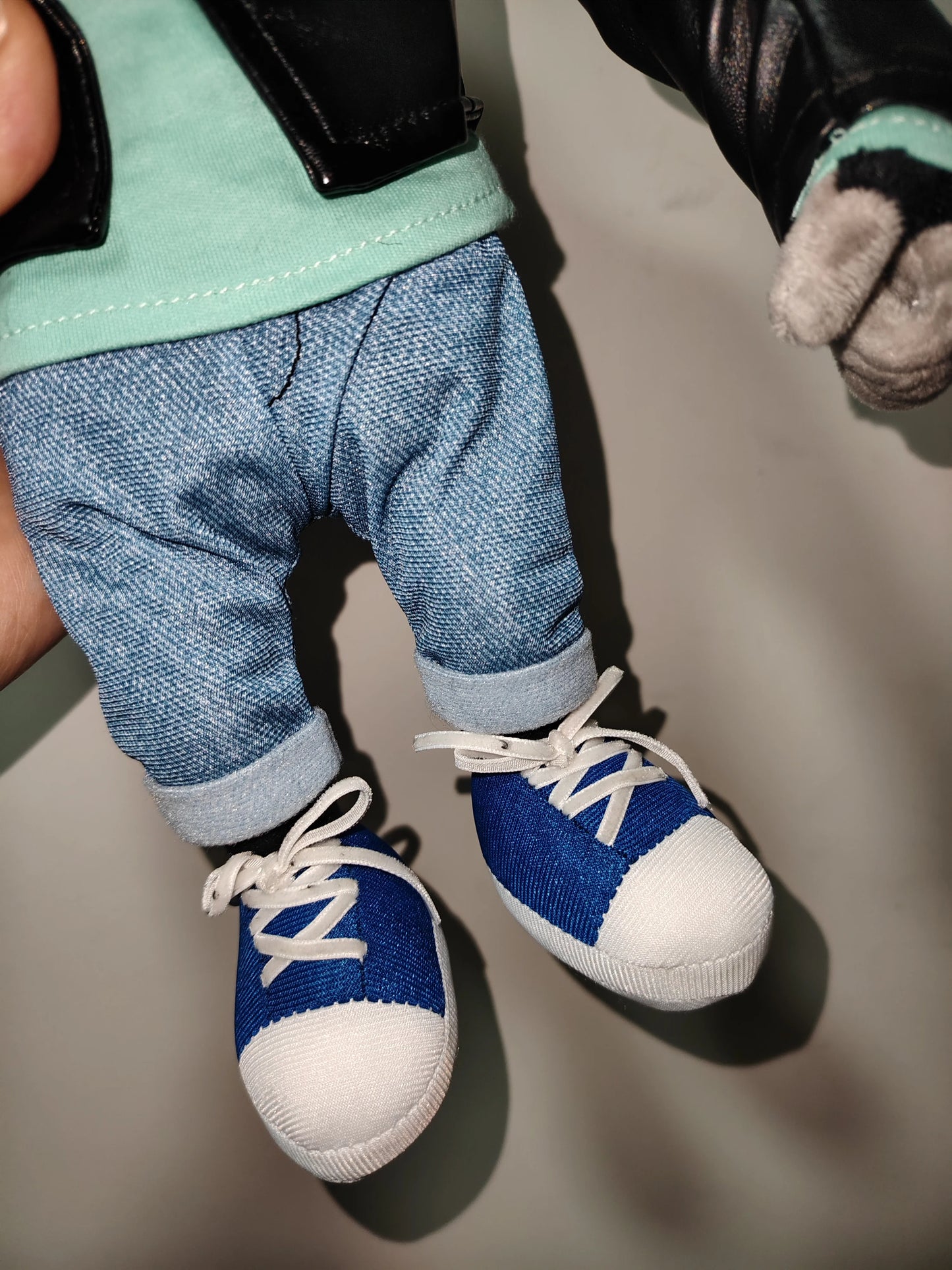 Collectible Johnny the Gorilla Plush Toy in Leather Jacket from the Animated Film 'Sing' at Beijing Movie Park