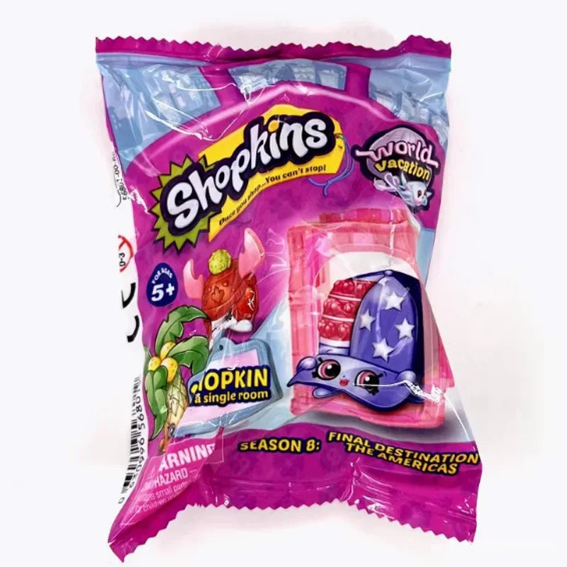 Shopkins Shopping Elf Blind Box Kindergarten Surprise Gift Supermarket Shopping Cute Doll Collect Ornaments Kids Birthday Gifts