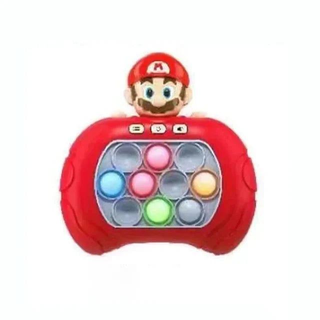 New Stitch Smile Quick Push Game Pop Up Fidget Bubble Electronic Pop it Pro Game Lightweight Anti-Stress Toy Adult Children Gift