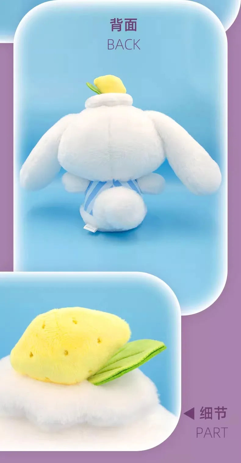 Sanrio Hello Kitty Anime Kuromi Melody Cartoon Cute Plush Stuffed Toys Soft Pillow Plushies Keyring Doll Birthday Gifts For Girl