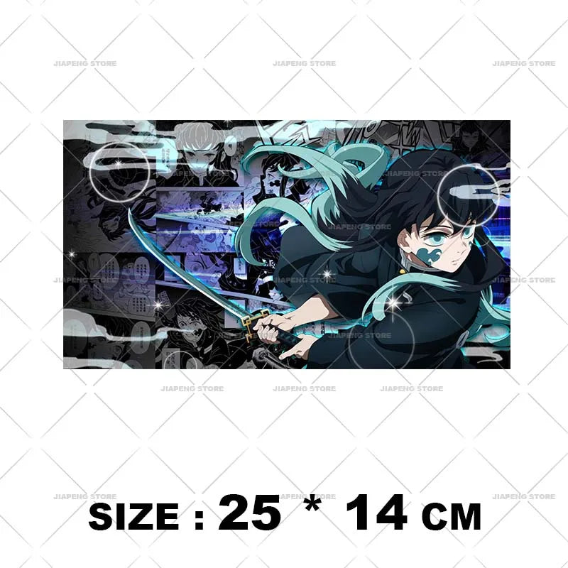 Demon Slayer 3 T shirts Stickers Nezuko Zenitsu Hot Anime Iron on Patches Heat Transfers Vinyl For Clothes Cool Tanjirou Printed