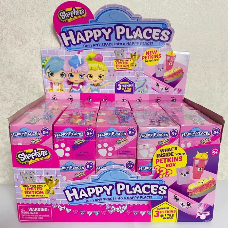 Shopkins Shopping Elf Blind Box Kindergarten Surprise Gift Supermarket Shopping Cute Doll Collect Ornaments Kids Birthday Gifts