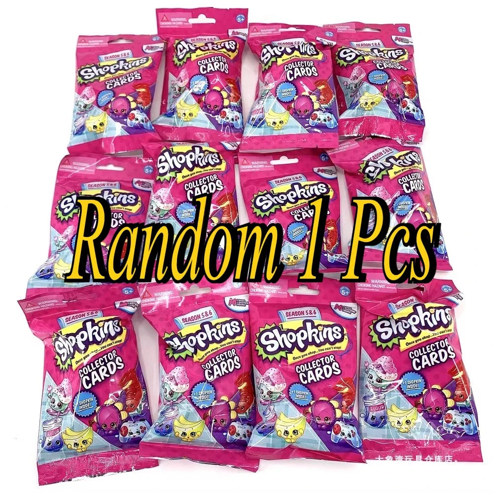 Shopkins Shopping Elf Blind Box Kindergarten Surprise Gift Supermarket Shopping Cute Doll Collect Ornaments Kids Birthday Gifts