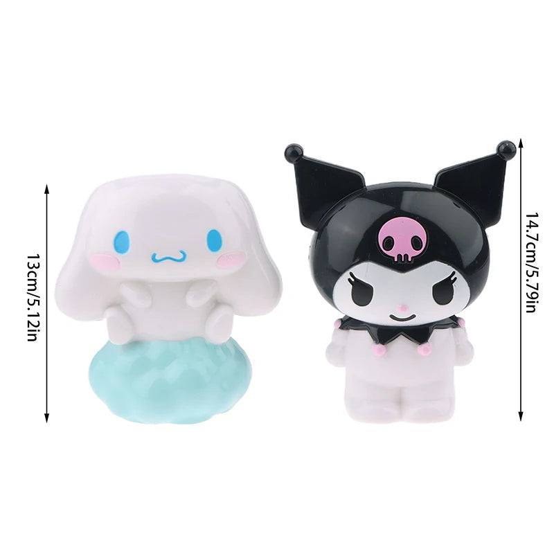Sanrio Kuromi Pen Holder Anime Cinnamoroll Stationery Makeup Brush Organizer Desktop Decoration Gifts Toy