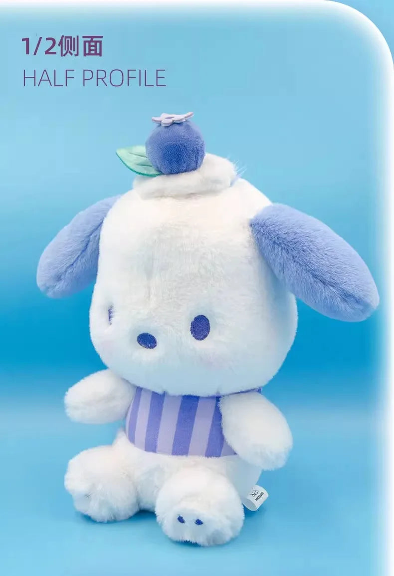 Sanrio Hello Kitty Anime Kuromi Melody Cartoon Cute Plush Stuffed Toys Soft Pillow Plushies Keyring Doll Birthday Gifts For Girl