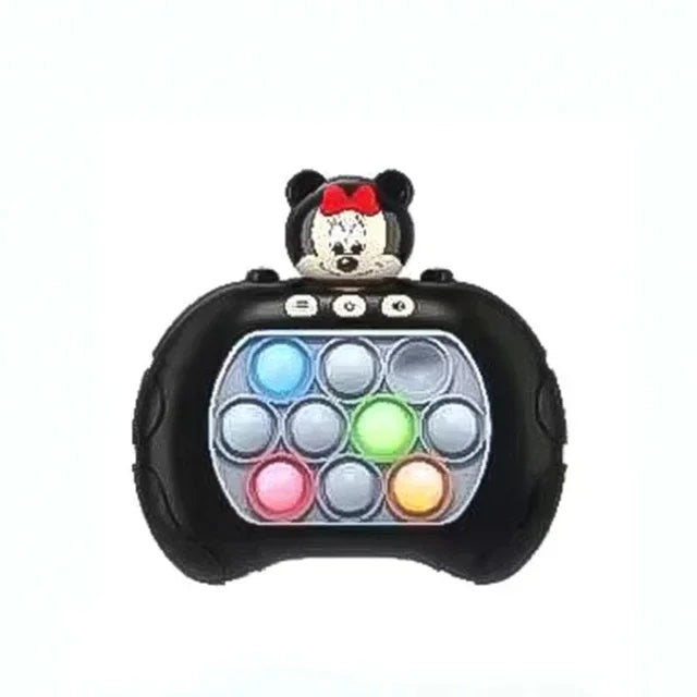 New Stitch Smile Quick Push Game Pop Up Fidget Bubble Electronic Pop it Pro Game Lightweight Anti-Stress Toy Adult Children Gift