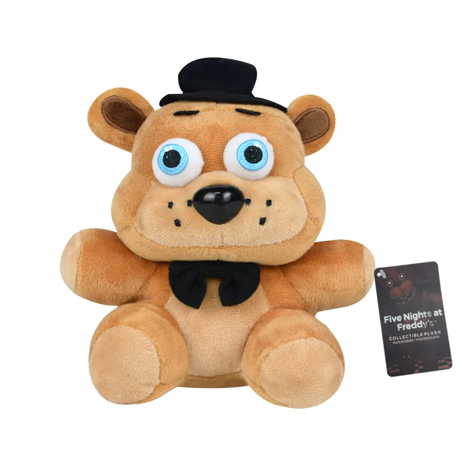 2026 New Five Night At Freddy Fnaf Cute Plush Toy Game Doll Bonnie Bear Foxy Cartoon Stuffed Dolls Freddy Toy For Children Gifts