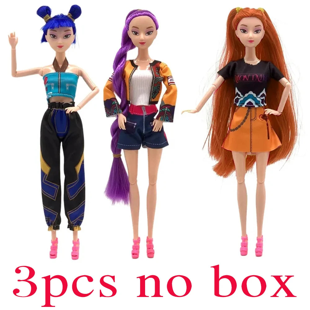 2026HOT NEW Anime KPop Demon Hunters Doll Vinyl Toy Rumi Mira zoi Character vinyl mask figurine Birthday Gift Fan Club Gifts