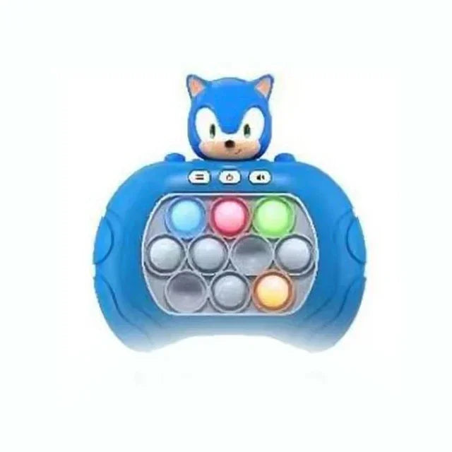 New Stitch Smile Quick Push Game Pop Up Fidget Bubble Electronic Pop it Pro Game Lightweight Anti-Stress Toy Adult Children Gift