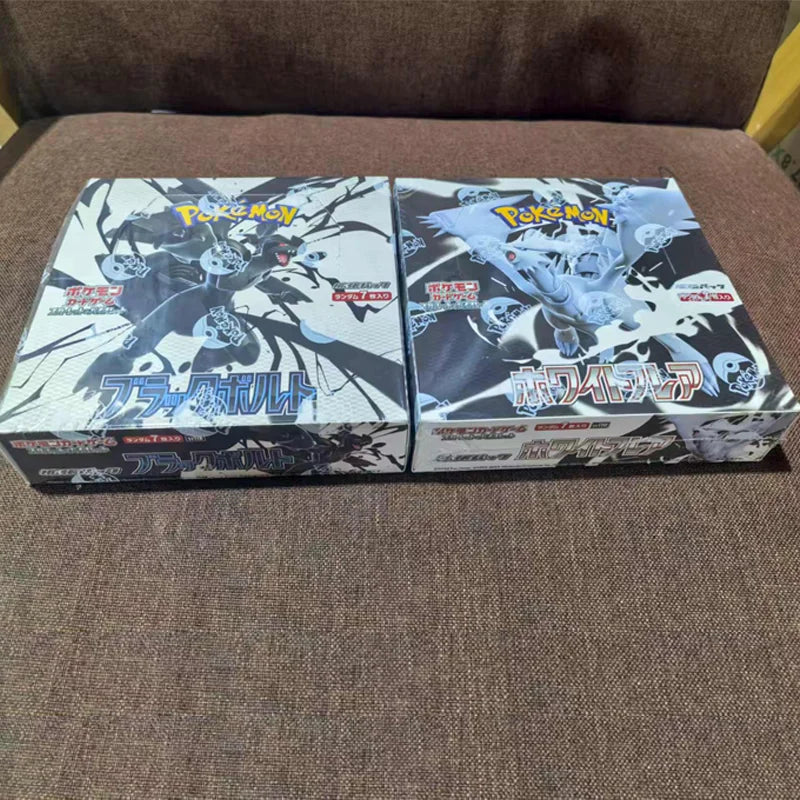 Japanese Pkm Collection Cards Ptcg Sv11W Sv11B Black Blot White Flare Booster Box Zekrom Ex Reshiram Ex 174/086 Game