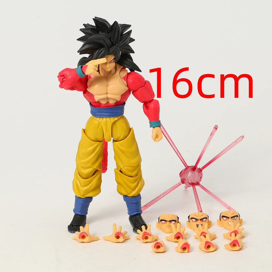 Dragonball Super Son Goku Ultra Instinct SHF Collection Action Figure PVC Model Figurals