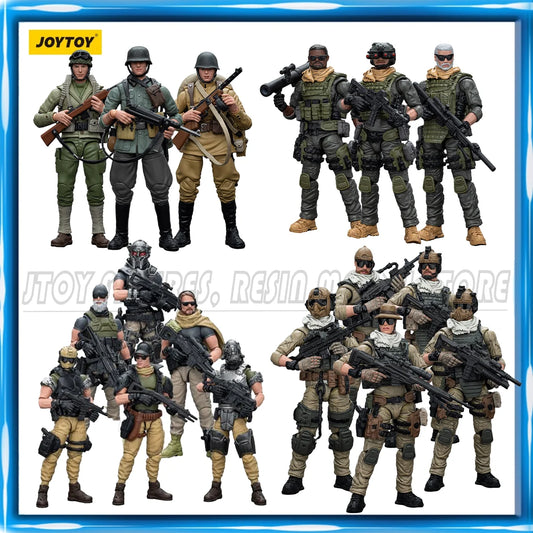 [IN STOCK] JOYTOY 1/18 Action Figure Military Armed Force Series Anime figures Toys