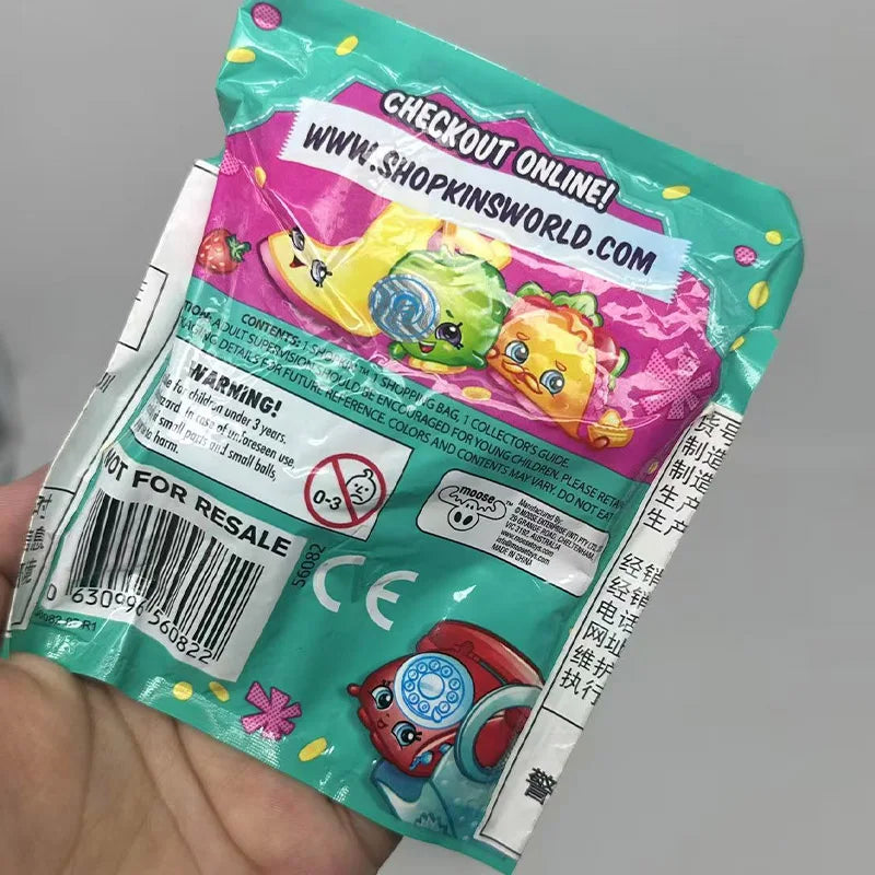 Shopkins Shopping Elf Blind Box Kindergarten Surprise Gift Supermarket Shopping Cute Doll Collect Ornaments Kids Birthday Gifts