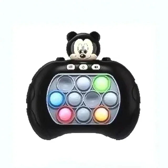 New Stitch Smile Quick Push Game Pop Up Fidget Bubble Electronic Pop it Pro Game Lightweight Anti-Stress Toy Adult Children Gift