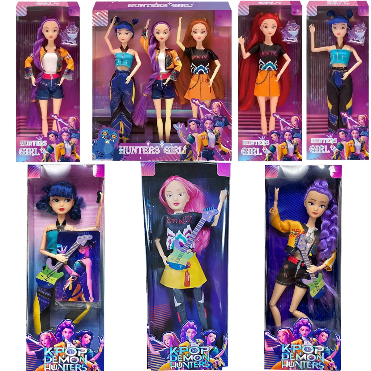 2026HOT NEW Anime KPop Demon Hunters Doll Vinyl Toy Rumi Mira zoi Character vinyl mask figurine Birthday Gift Fan Club Gifts