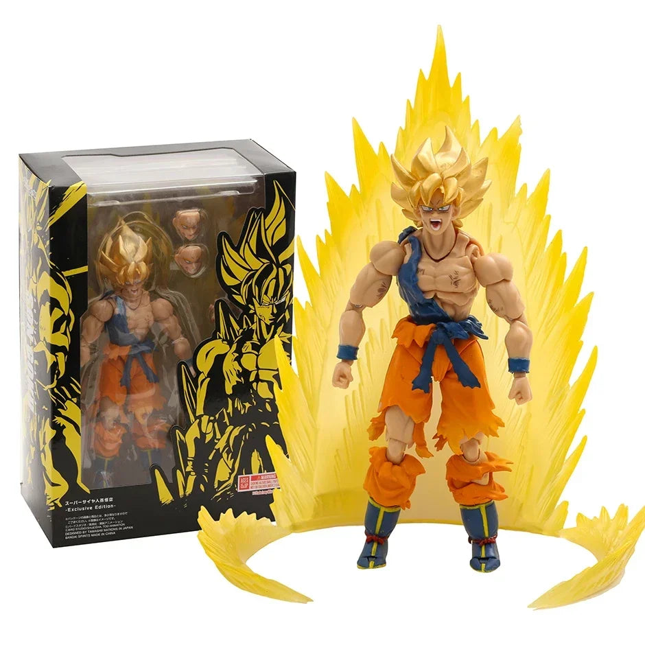 Dragonball Super Son Goku Ultra Instinct SHF Collection Action Figure PVC Model Figurals