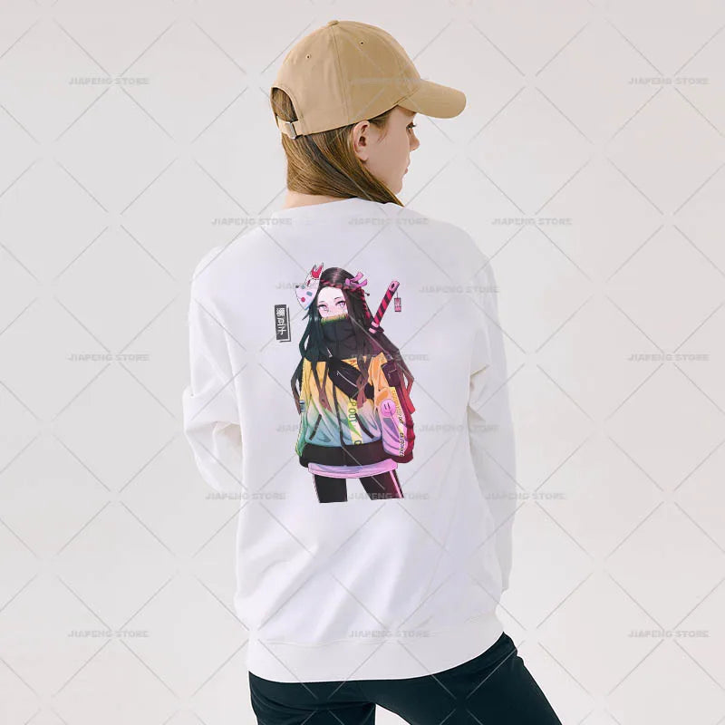 Demon Slayer 3 T shirts Stickers Nezuko Zenitsu Hot Anime Iron on Patches Heat Transfers Vinyl For Clothes Cool Tanjirou Printed