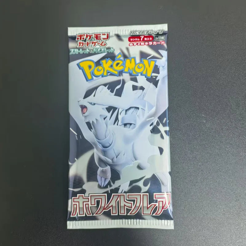 Japanese Pkm Collection Cards Ptcg Sv11W Sv11B Black Blot White Flare Booster Box Zekrom Ex Reshiram Ex 174/086 Game