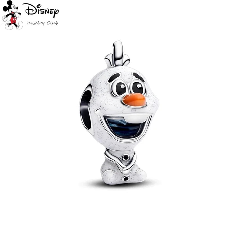 MINISO NEW DIY Fine Making Winnie the Pooh Animated Series Dangle Charm Bead Fit Original Silver 925 Bracelet Women Jewelry Gift