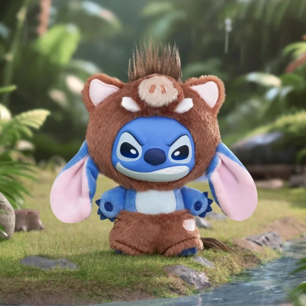 IN STOCK Stitch Animal Series Blind Box Bag Pendant Cute Plush Doll Mystery Box Toy Surprise Christmas Gift for Kids Girlfriend