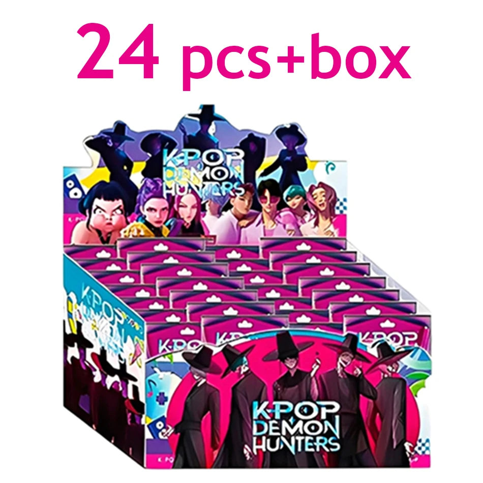 Anime Movie Blind Box K-POP Witch Hunt Super Idol Rumi Mira Zoey Demon Hunter Mini Figurine PVC Model Birthday Gift Blind Box