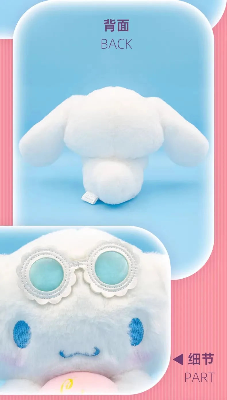 Sanrio Hello Kitty Anime Kuromi Melody Cartoon Cute Plush Stuffed Toys Soft Pillow Plushies Keyring Doll Birthday Gifts For Girl