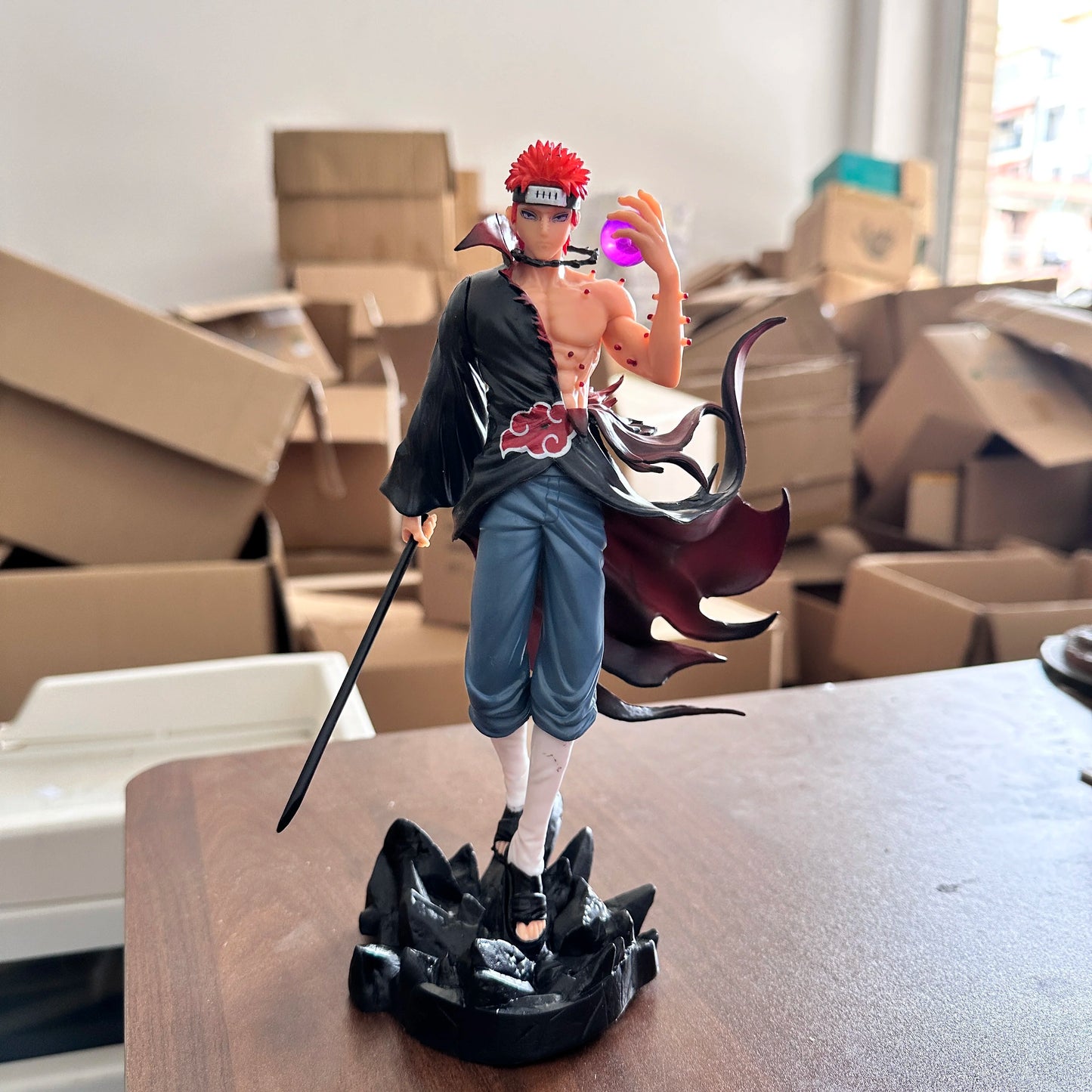 23cm/9in Anime Figures Naruto Figure Pain Figure PVC Statue Collection Model Toy Gifts