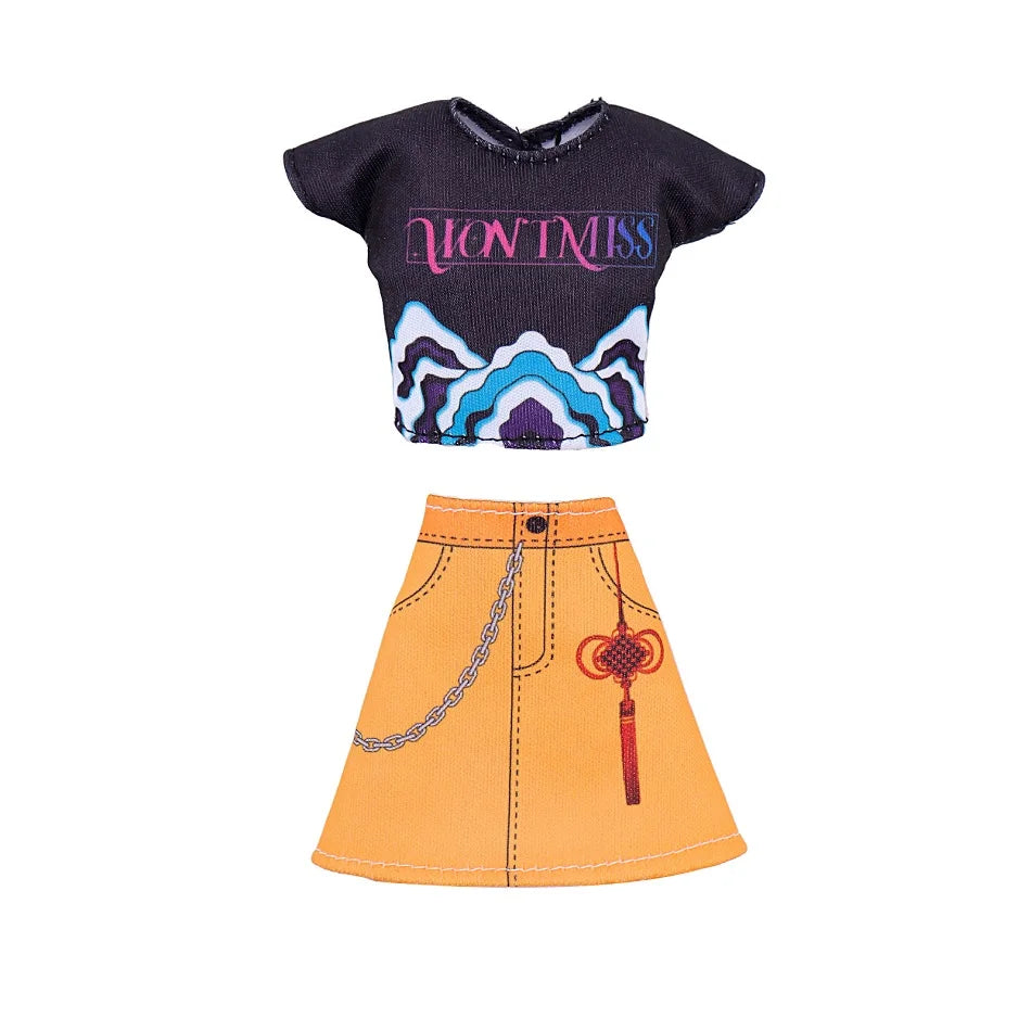 Hot Doll Toys Clothes Kpop Demon Hunters Toy Clothes Rumi Mira Zoey Beautiful Princess Baby Girl Dolls Clothes DIY Toy for Girls