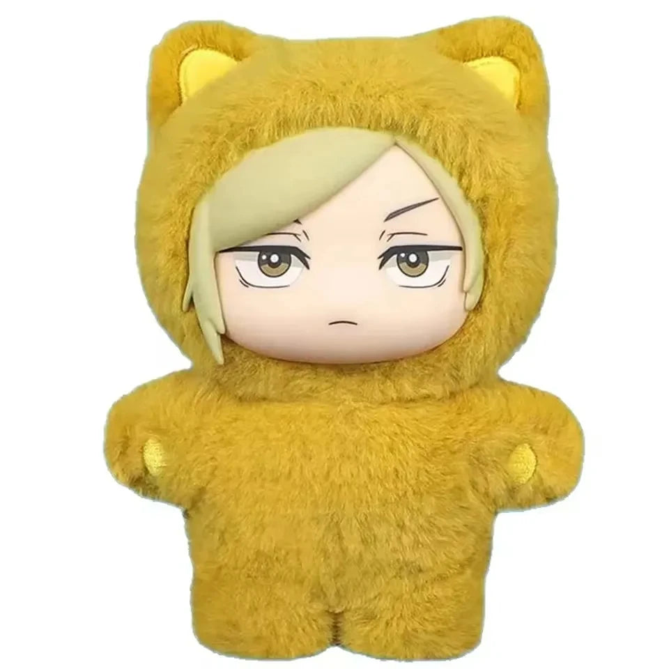 In Stock Genuine Eaki Jujutsu Kaisen Season 2 Cat Park Party Gojo Satoru Blind Box Plush Wrist Bag Pendant Model Collection