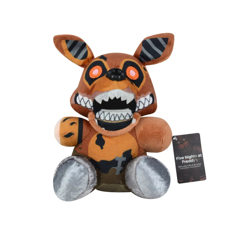 2026 New Five Night At Freddy Fnaf Cute Plush Toy Game Doll Bonnie Bear Foxy Cartoon Stuffed Dolls Freddy Toy For Children Gifts