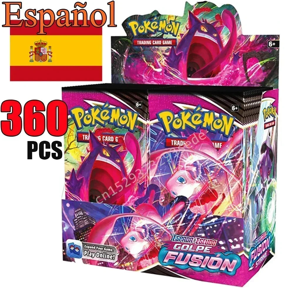 *360Pcs Pokemoned Destined Rivals Prismatic Evolutions Card Stellar Crown 151 Ultra Prism English Booster Battle Transaction Gif
