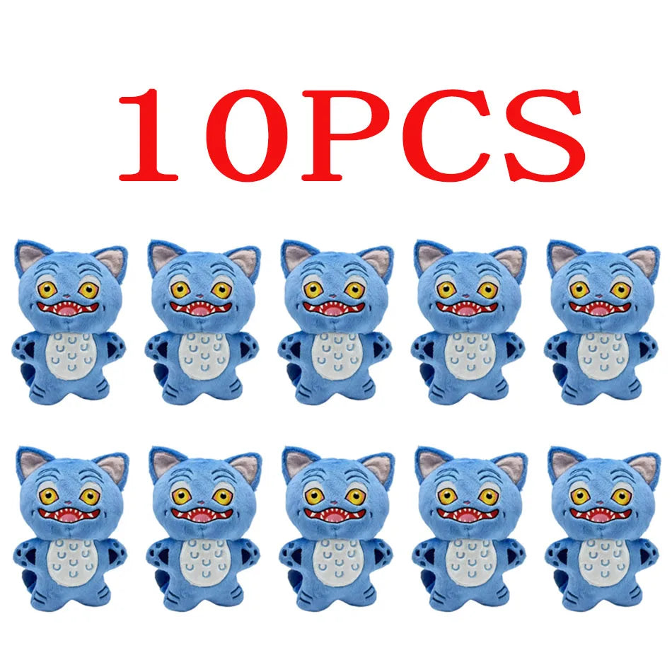 *2025 Anime Kpop Demons Hunters Plush Cute Purple Tiger Black Hat Magpie With 3 Eyes Monster Hunt Girl Group Doll For Fans Gifts