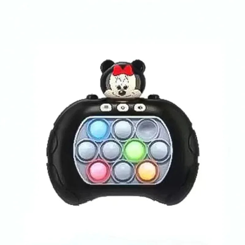 New Stitch Smile Quick Push Game Pop Up Fidget Bubble Electronic Pop it Pro Game Lightweight Anti-Stress Toy Adult Children Gift