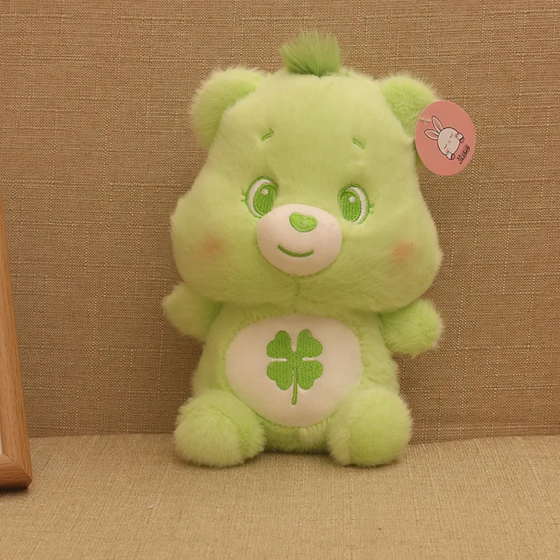 Anime Cartoon Care Bears Plush Toy Creative New Rainbow Bear Plush Doll Backpack Keychain Pendant Accessories Ornament Gifts