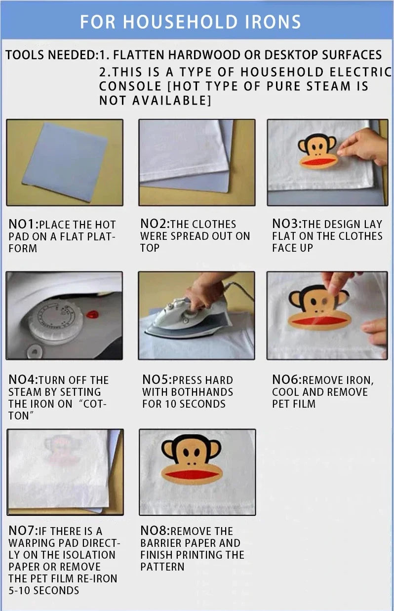 Move K-Pop Demon Hunters Iron on Patches Cute Cartoon Handbag Clothing Decals Fashion Heat Transfer Stickers Kawaii DIY Clothes