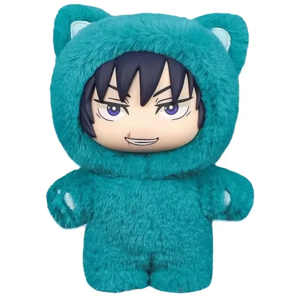 In Stock Genuine Eaki Jujutsu Kaisen Season 2 Cat Park Party Gojo Satoru Blind Box Plush Wrist Bag Pendant Model Collection