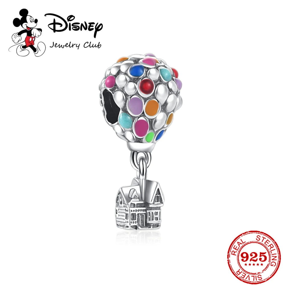 New 925 Sterling Silver Miniso Mickey Minnie Vinnie Charm of ley 925 Chain Beaded Fit Original Bracelet Bangle DIY Lady Jewelry