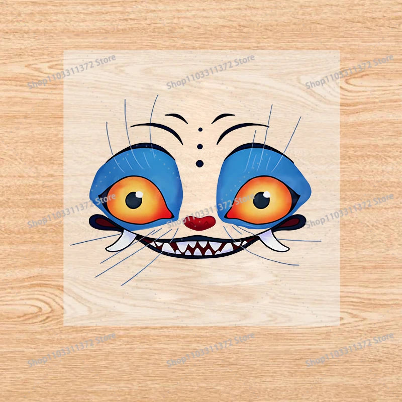 Move K-Pop Demon Hunters Iron on Patches Cute Cartoon Handbag Clothing Decals Fashion Heat Transfer Stickers Kawaii DIY Clothes