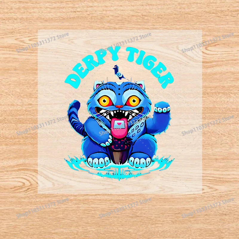 Move K-Pop Demon Hunters Iron on Patches Cute Cartoon Handbag Clothing Decals Fashion Heat Transfer Stickers Kawaii DIY Clothes