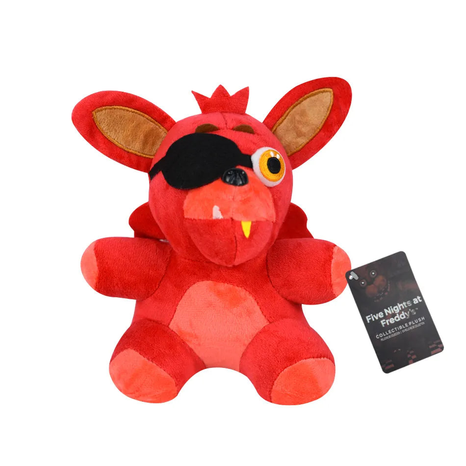 2026 New Five Night At Freddy Fnaf Cute Plush Toy Game Doll Bonnie Bear Foxy Cartoon Stuffed Dolls Freddy Toy For Children Gifts
