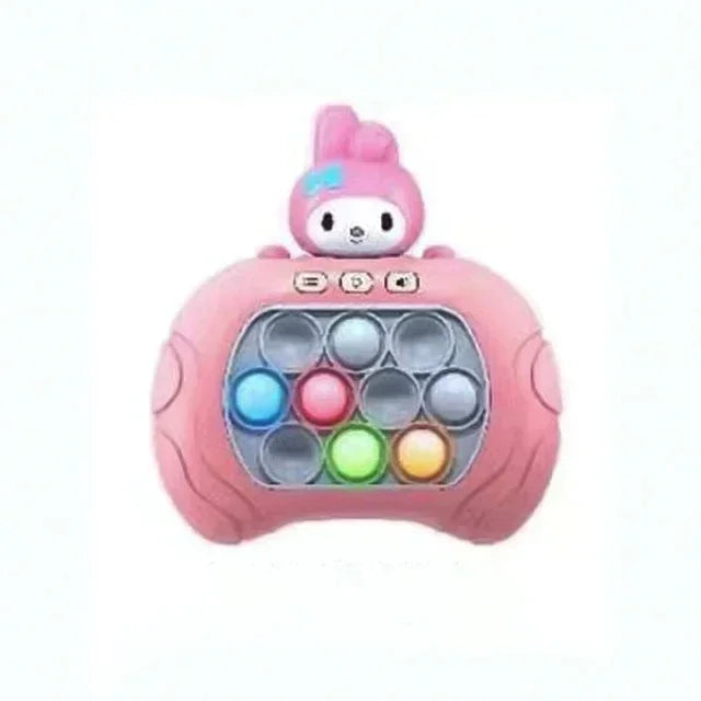 New Stitch Smile Quick Push Game Pop Up Fidget Bubble Electronic Pop it Pro Game Lightweight Anti-Stress Toy Adult Children Gift