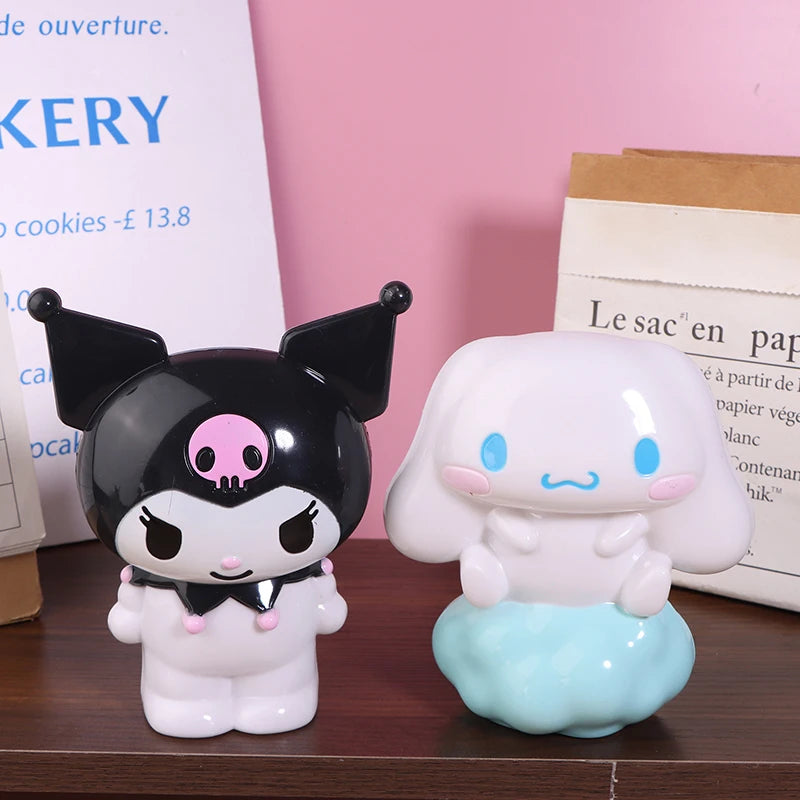 Sanrio Kuromi Pen Holder Anime Cinnamoroll Stationery Makeup Brush Organizer Desktop Decoration Gifts Toy