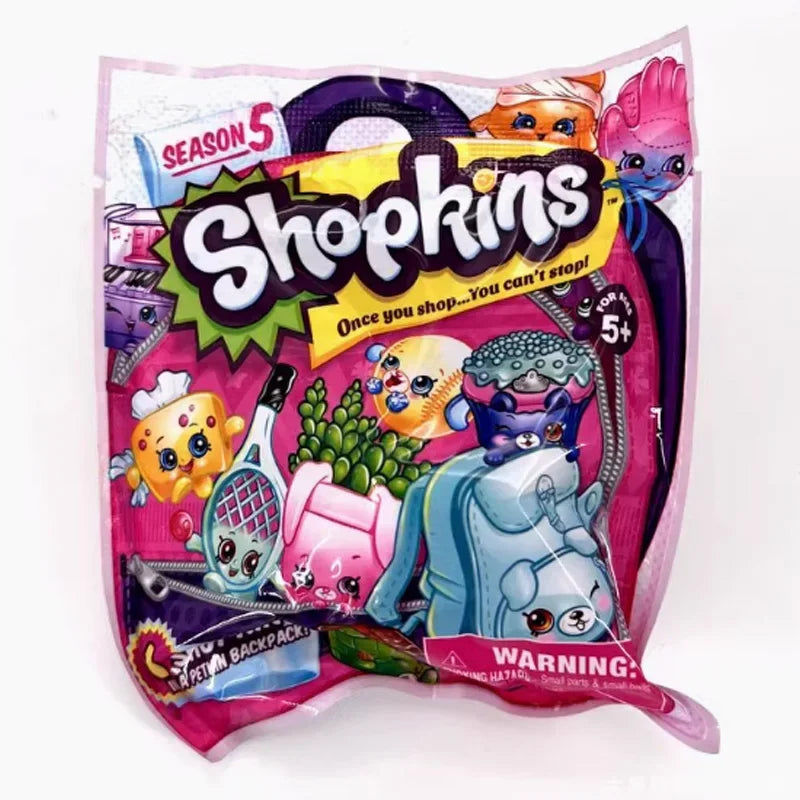 Shopkins Shopping Elf Blind Box Kindergarten Surprise Gift Supermarket Shopping Cute Doll Collect Ornaments Kids Birthday Gifts