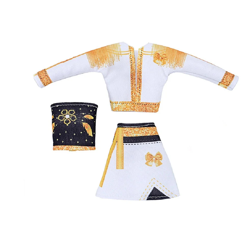 Hot Doll Toys Clothes Kpop Demon Hunters Toy Clothes Rumi Mira Zoey Beautiful Princess Baby Girl Dolls Clothes DIY Toy for Girls