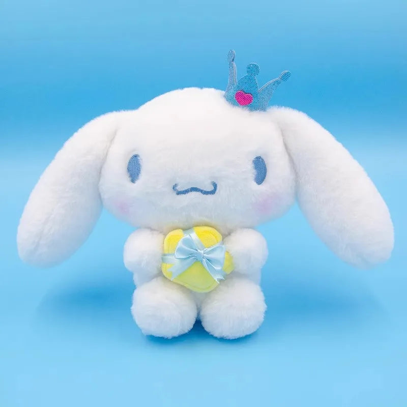 Sanrio Hello Kitty Anime Kuromi Melody Cartoon Cute Plush Stuffed Toys Soft Pillow Plushies Keyring Doll Birthday Gifts For Girl