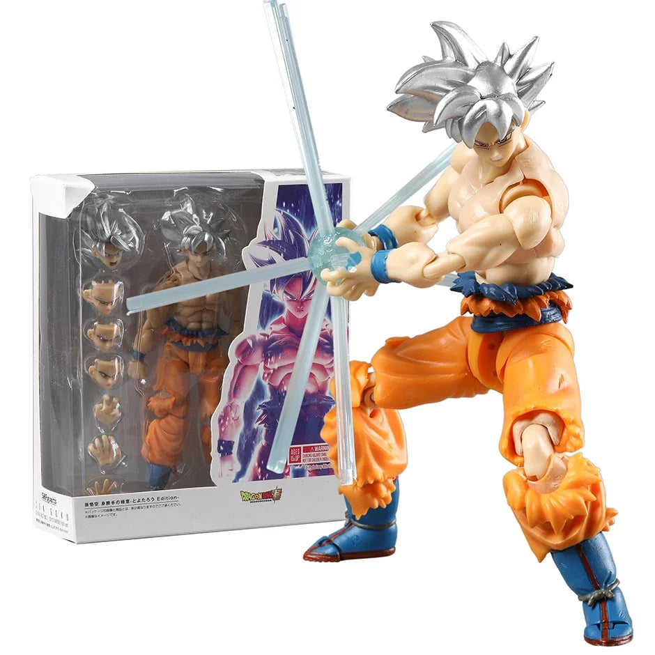 Dragonball Super Son Goku Ultra Instinct SHF Collection Action Figure PVC Model Figurals